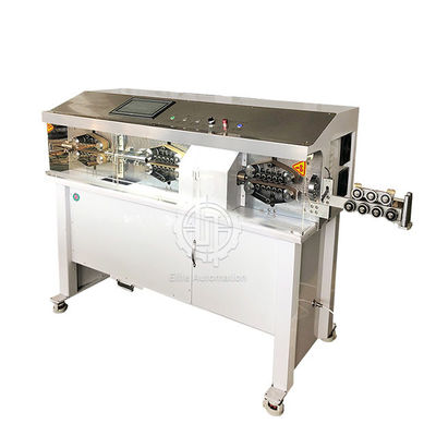 100pcs / H PLC آلة تجريد الكابلات الأوتوماتيكية الكبيرة مع شفرة دوارة