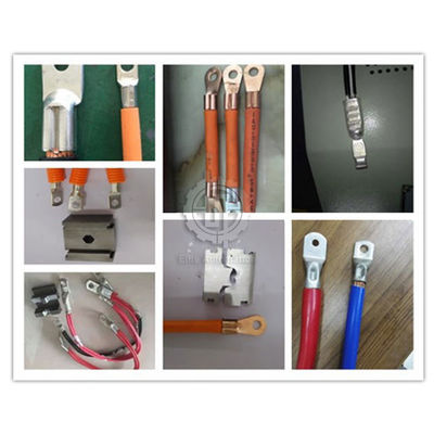 آلة العقص Rj45 الهيدروليكية الأوتوماتيكية بالكامل ، آلة القص والقص 1-300mm2